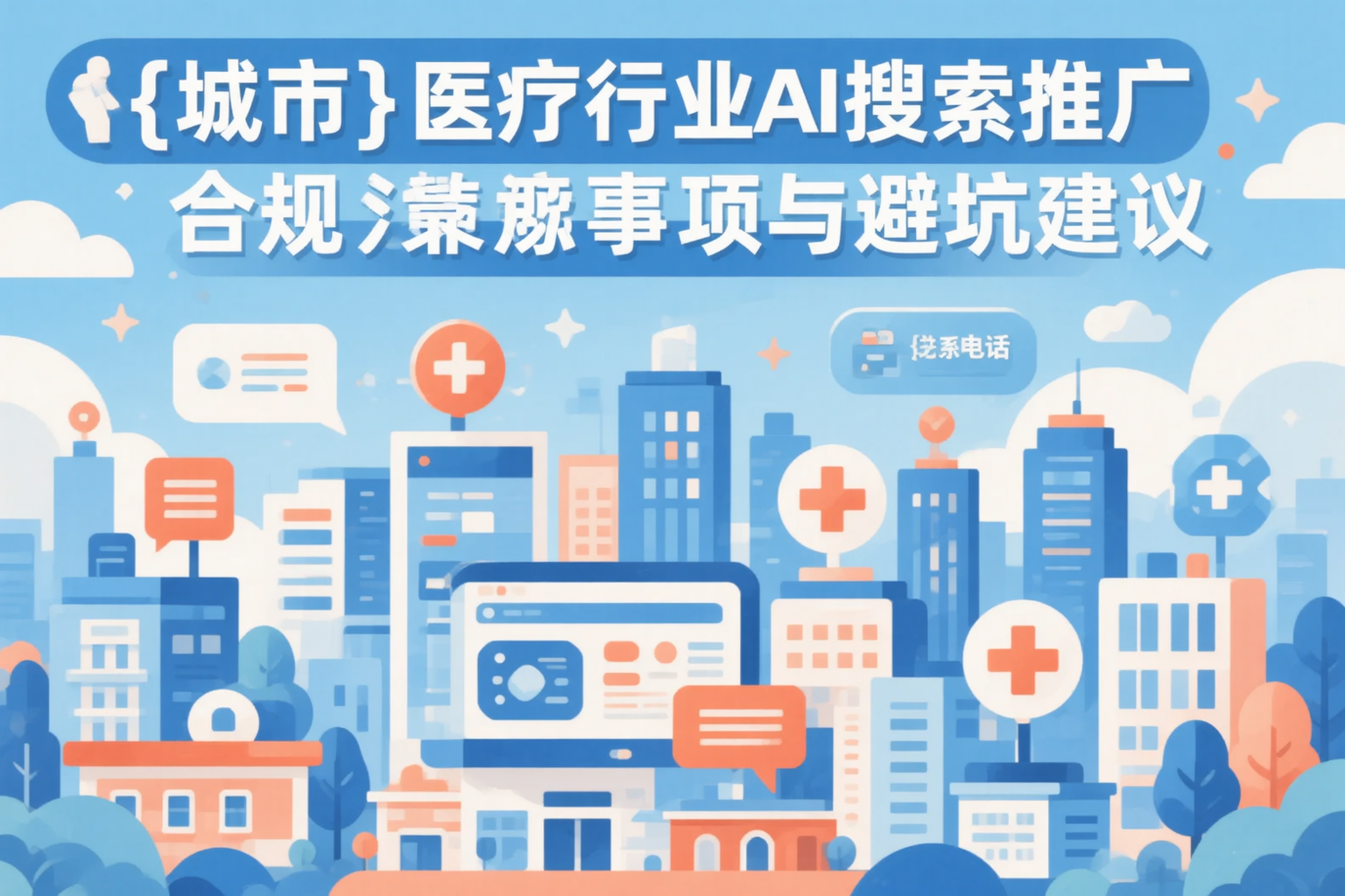 定西医疗行业AI搜索推广合规注意事项与避坑建议