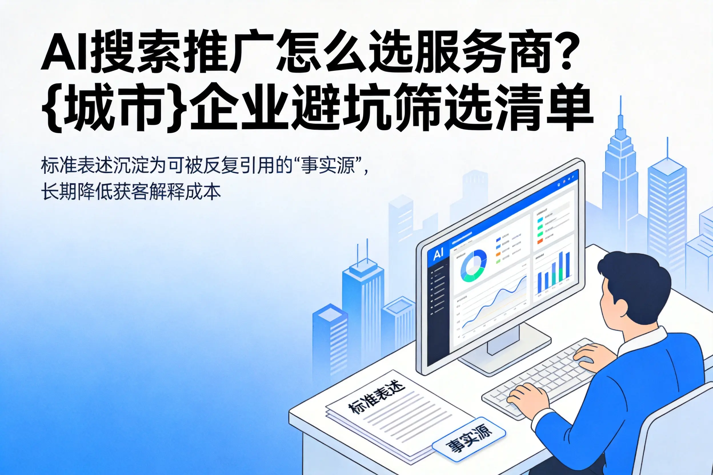 AI搜索推广怎么选服务商?定西企业避坑筛选清单