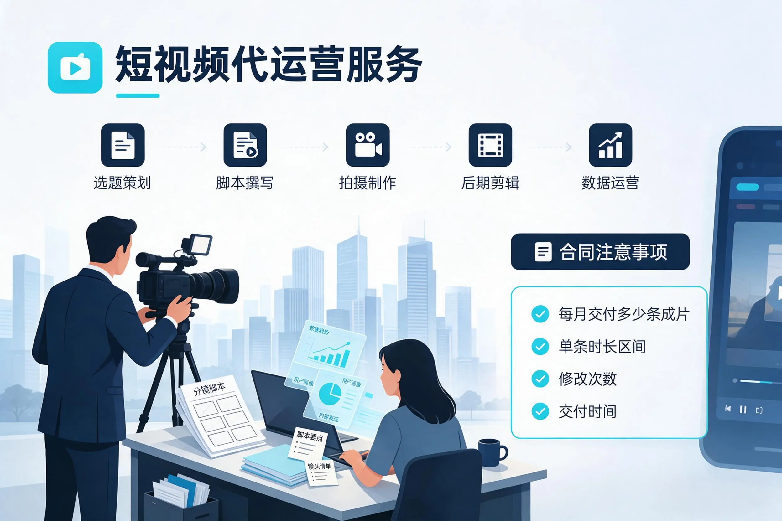 短视频代运营包含哪些服务？定西企业常见问题科普
